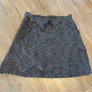 Kuhl Heather Gray Cargo Mini Skirt/Skort A-Line Casual, Size S